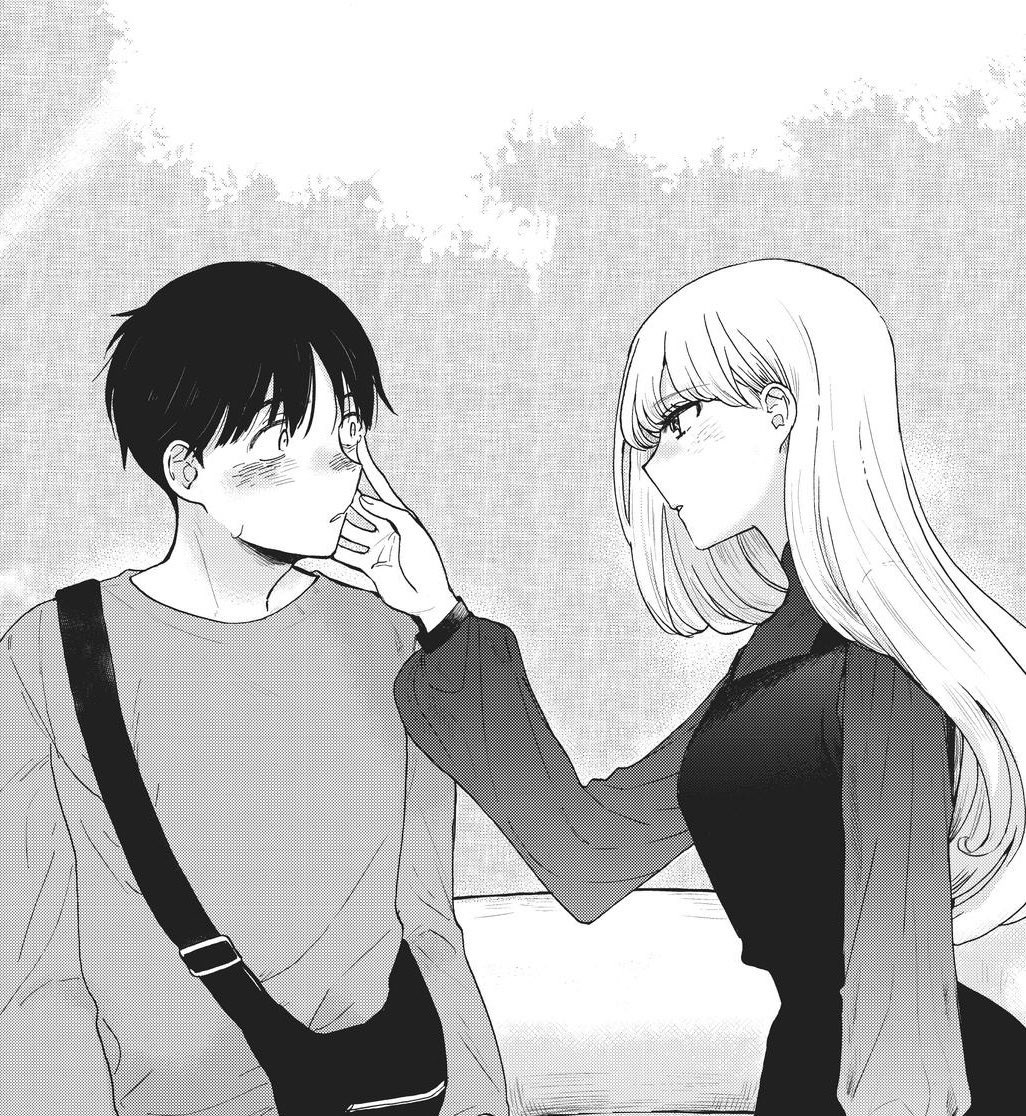 Anime Corner on X: Their first kiss! 😍 [A Galaxy Next Door]   / X