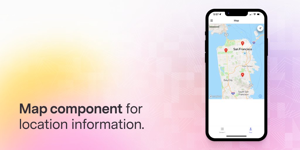 With the new map component, you can add a scrollable map, see current location data, and interact with specific location markers, so your fleet and field data is readily accessible.