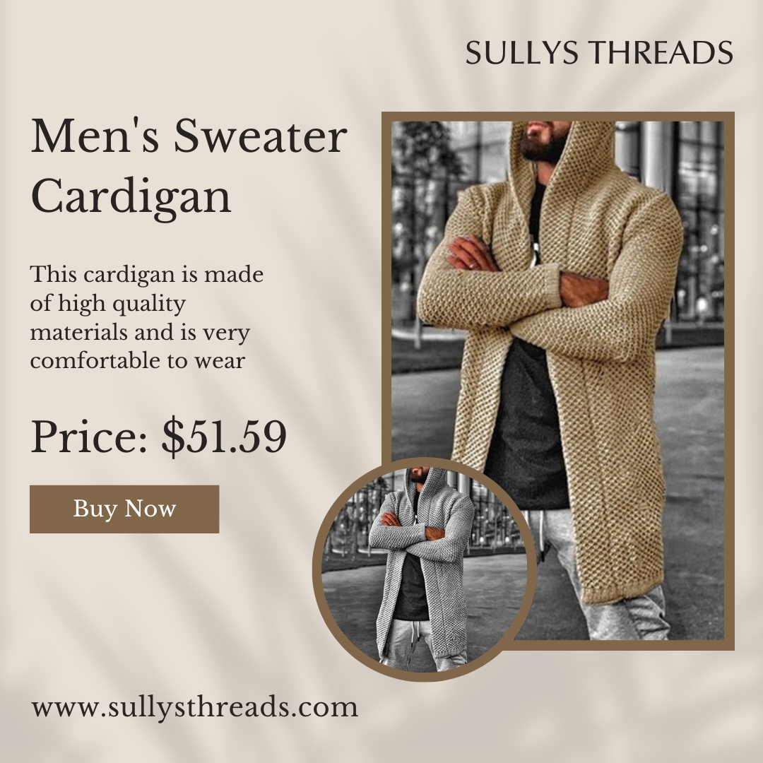 sullysthreads1's tweet image. Men's Sweater Cardigan...
Visit: sullysthreads.com/products/mens-…
#casualwear #menscollection #womenscollection #blankets #bracelet #casualshoes #cloths #eyewear #sunglasses #bodysuits #casualjoggers #sullysthreads #ThinkUnitedServisces