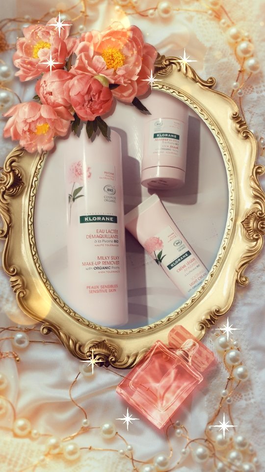 LudiwineH's tweet photo. Nouveautés Klorane: son eau lacté demaquillante, sa crème légère apaisante et son masque en stick à la pivoine, pour les peaux sensibles🌸
#KloranePivoineBIO #Klorane #FeelGoodActGood https://t.co/cDVRrZPyFc