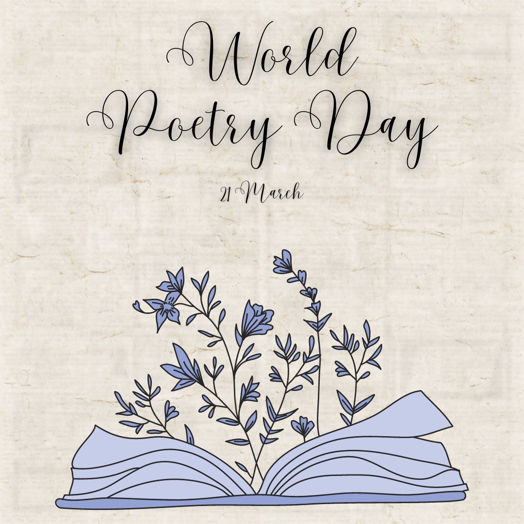 Tuesday is #WorldPoetryDay!

Let's celebrate the power of poetry to illuminate the beauty that surrounds us &amp; the resilience of the human spirit.  unesco.org/en/world-poetr…
