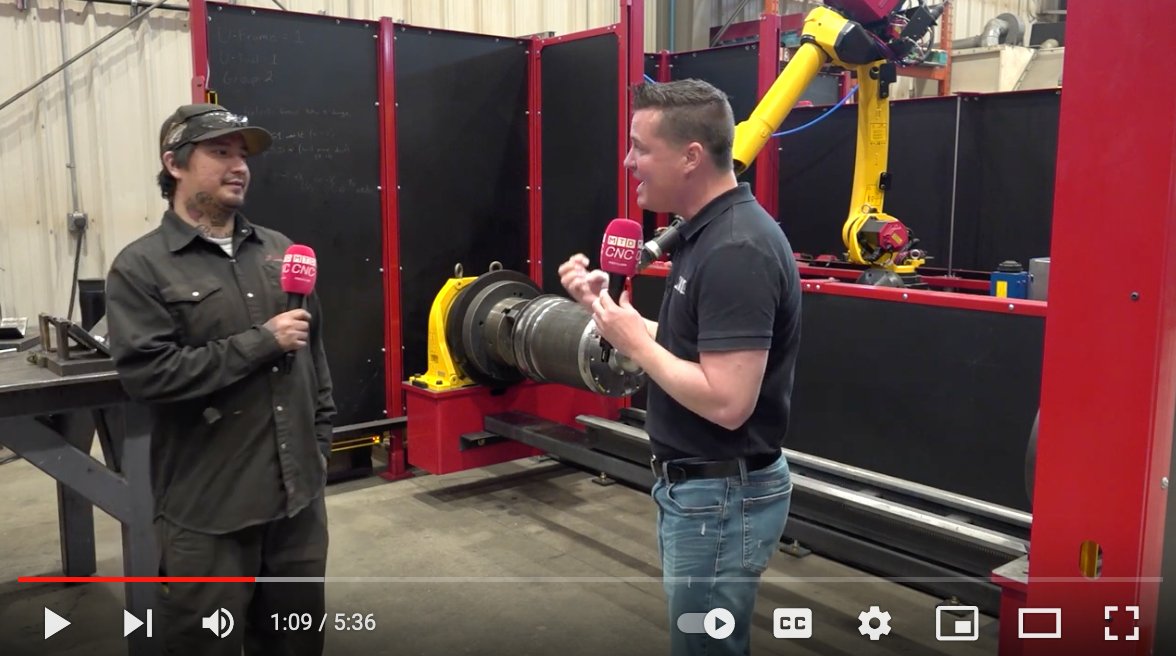 Check out this inspiring video of an experienced welder who was a bit apprehensive to work with a new welding robot, but quickly learned this robot would make his job much easier and more efficient! bit.ly/407pZbF
#fanuc #welding #FastARC  #robotics #mtdcnc #xtended
