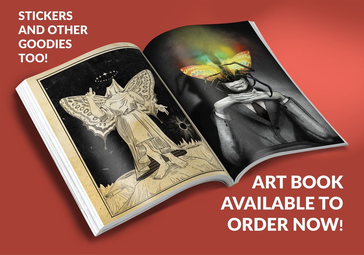 hey everyone! i'm waaay more on my horror account these days but i have a new art book crowdfunding! if you like horror at all check it out! i'm REALLY proud of it!!

zoop.gg/c/theotherhapp…