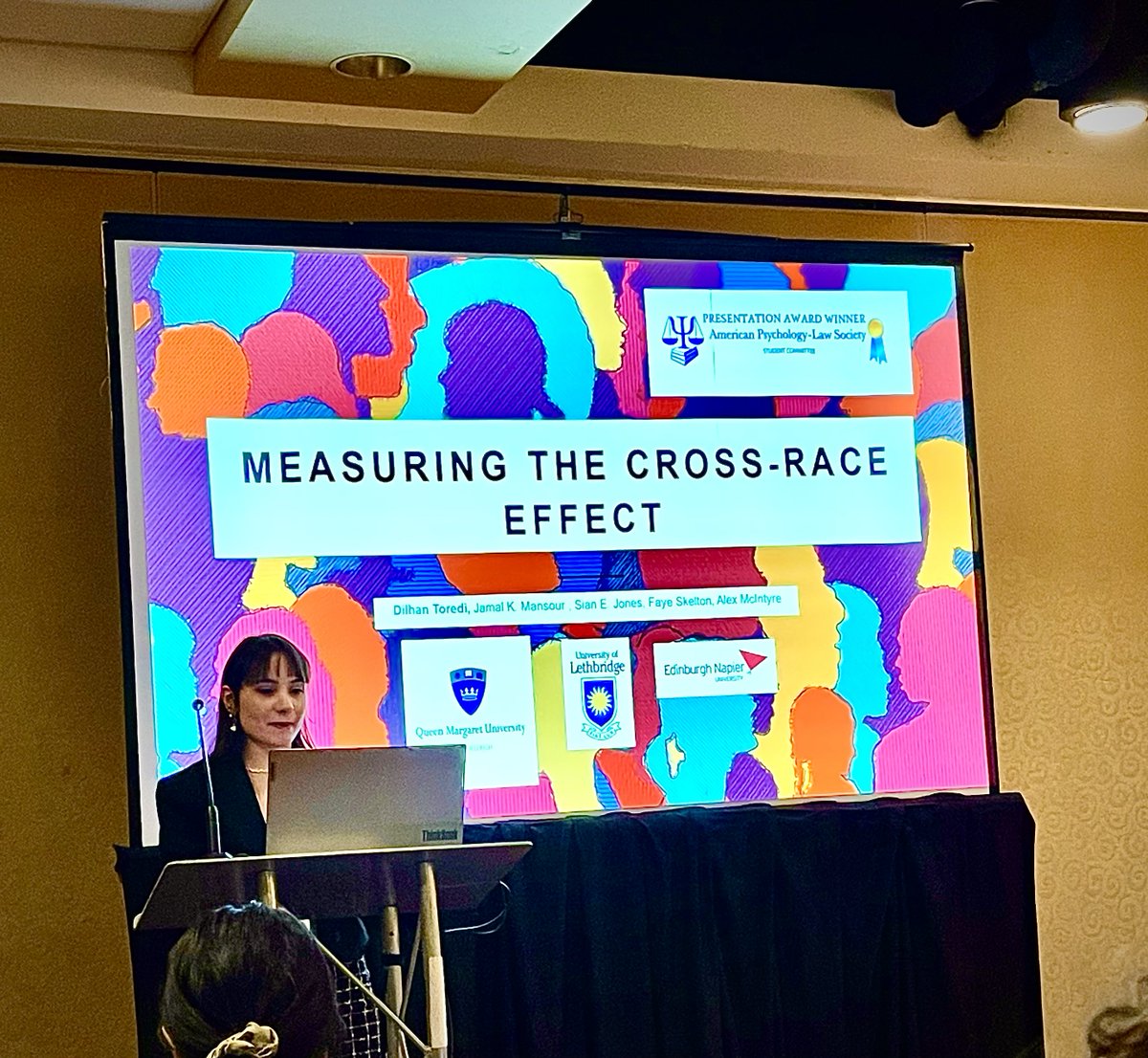 DToredi's tweet image. I had an incredible time at my 1st international conference. Turnout was fantastic &amp;amp; saw many inspiring talks, including Gary Wells&apos;. Chatting with renowned researcher John Brigham was a highlight. I can’t wait for next year&apos;s conference in LA! #APLS41 #Philadelphia #conference