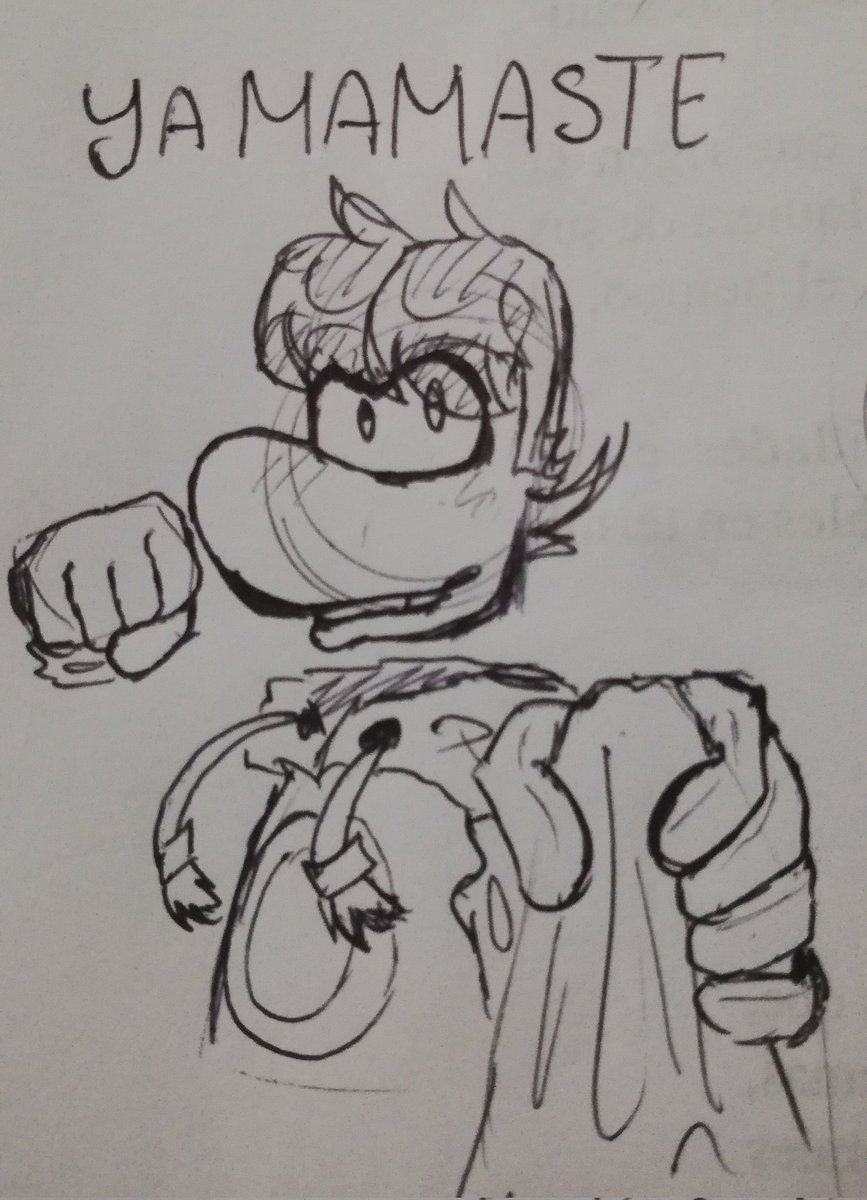 rossy_peachy's tweet photo. Ya mamaste
#Rayman #raymanlegends #raymanM #raymanorigins #yamamaste https://t.co/NOwGnLFTgy
