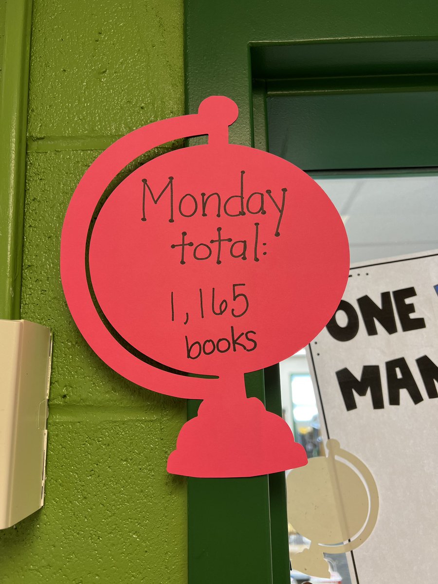 MrsRiceReads's tweet photo. Wow!! We are off to a great start Gators!! @GuilfordEle #CelebrateReadingWeek https://t.co/vvMJVyJnla