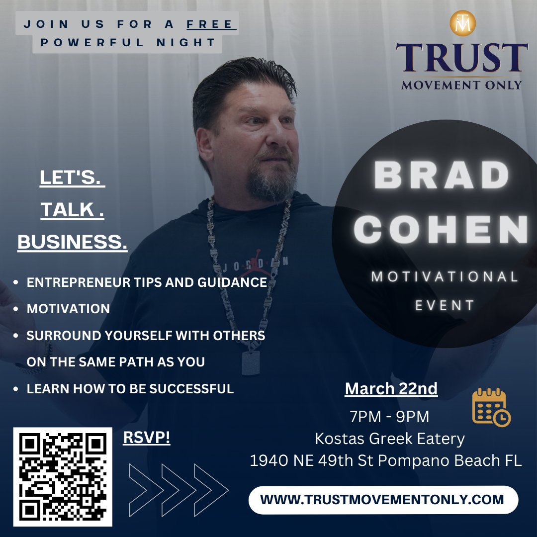 TrustMovementO's tweet photo. Join us this Wednesday for a night of inspiration!

https://t.co/2kZ7BEcVru https://t.co/owH76x7zvJ