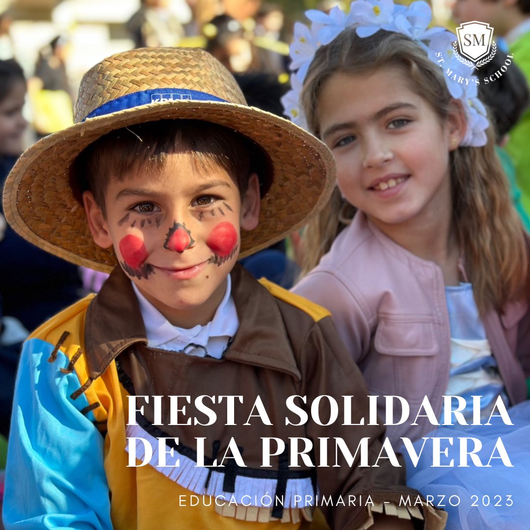 WELCOME SPRING 🌼 Hoy damos la bienvenida a la primavera con la FIESTA SOLIDARIA DE LA PRIMAVERA de #EducacionPrimaria #StMarySchool #StMarySchoolSevilla