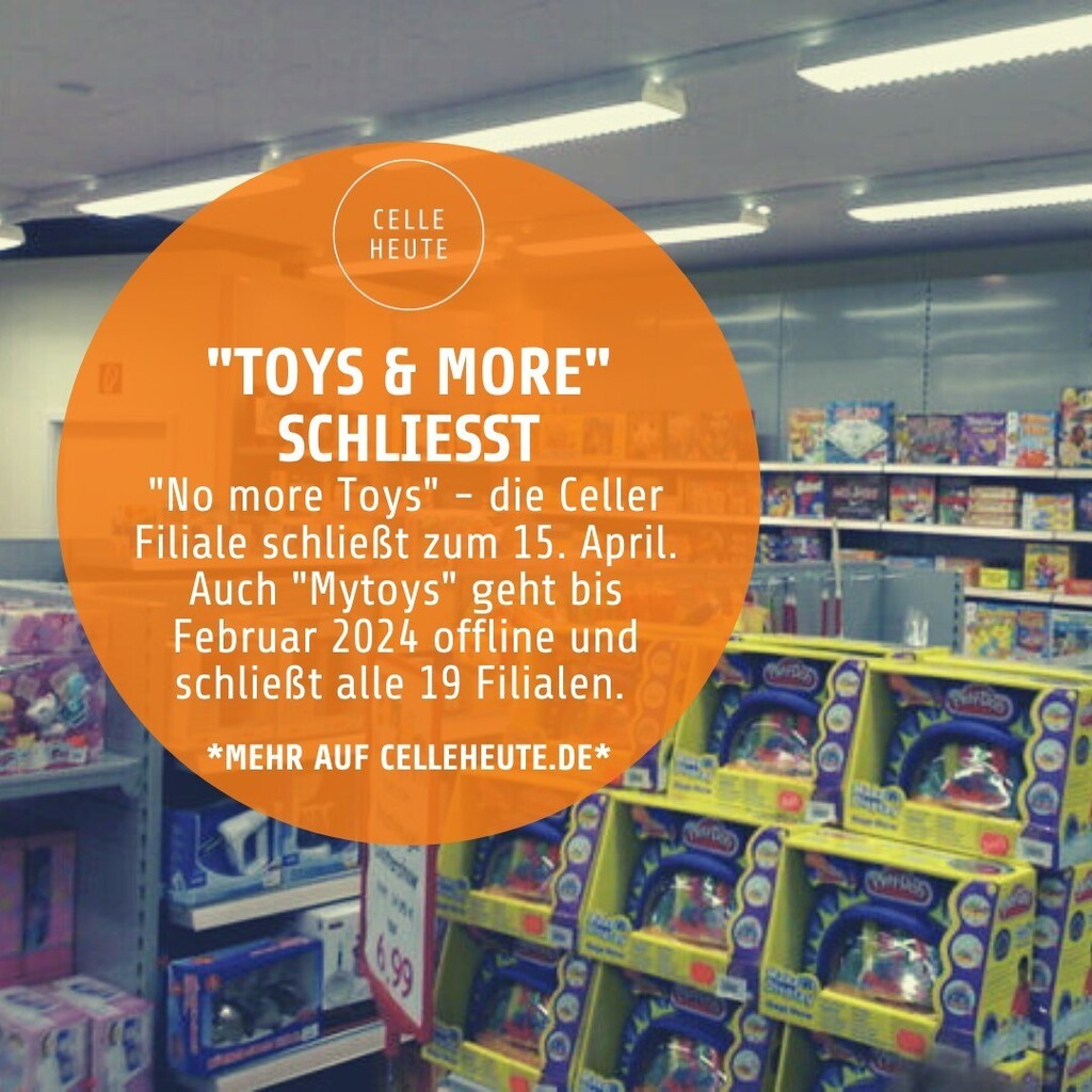 CelleHeute's tweet image. #toysandmore #spielzeug #einzelhandel #pleite #schließung #kosten #mytoys #celle #celleheute instagr.am/p/CqBlSs6tE-I/