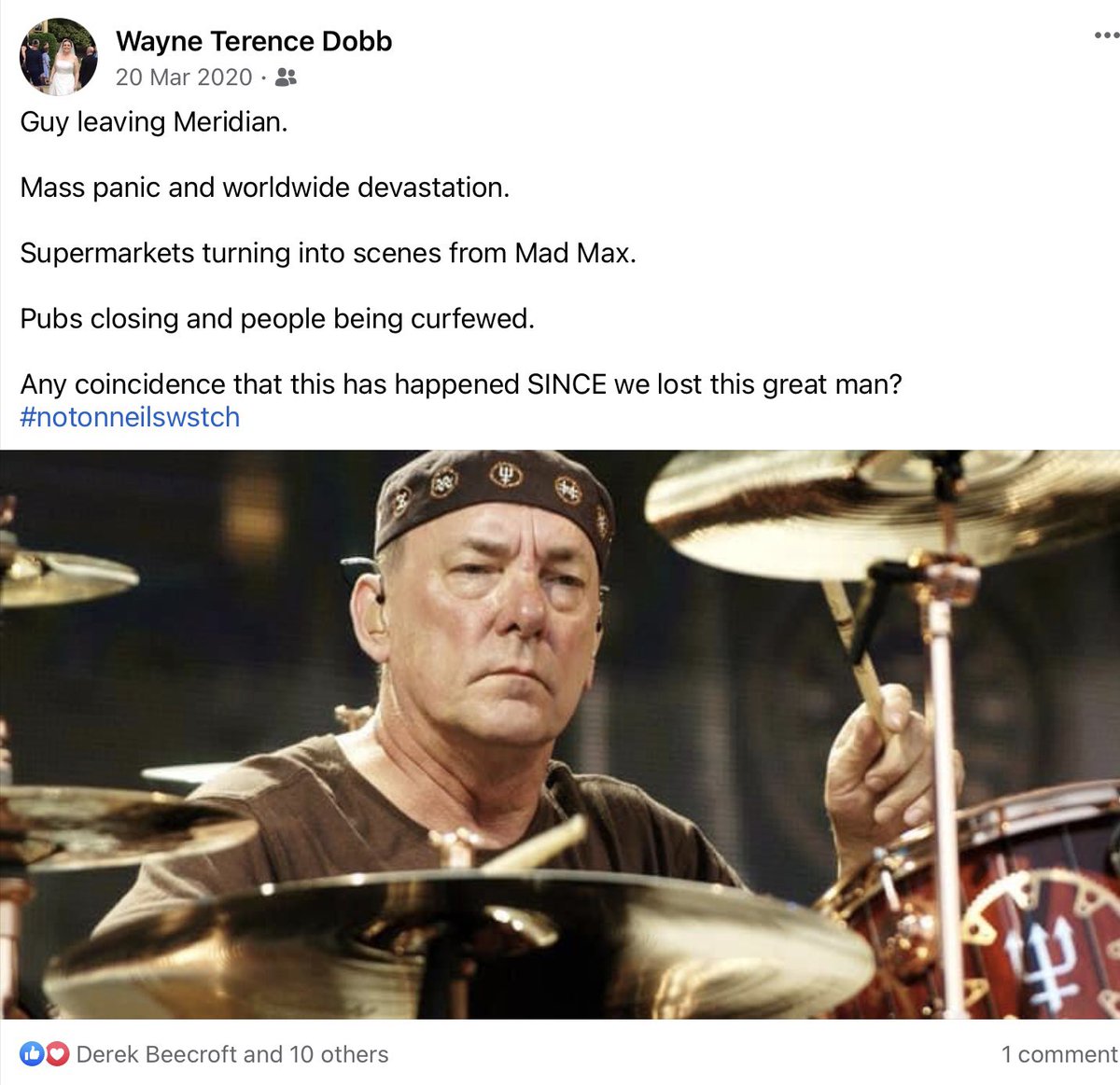 wayne_dobb's tweet photo. @GuyB_rockshow was making all the headlines 3 years ago - wonder what happened to him? #godlikegenius #saviourofourmentalhealth #nextprimeminister https://t.co/I4diAdF2tc