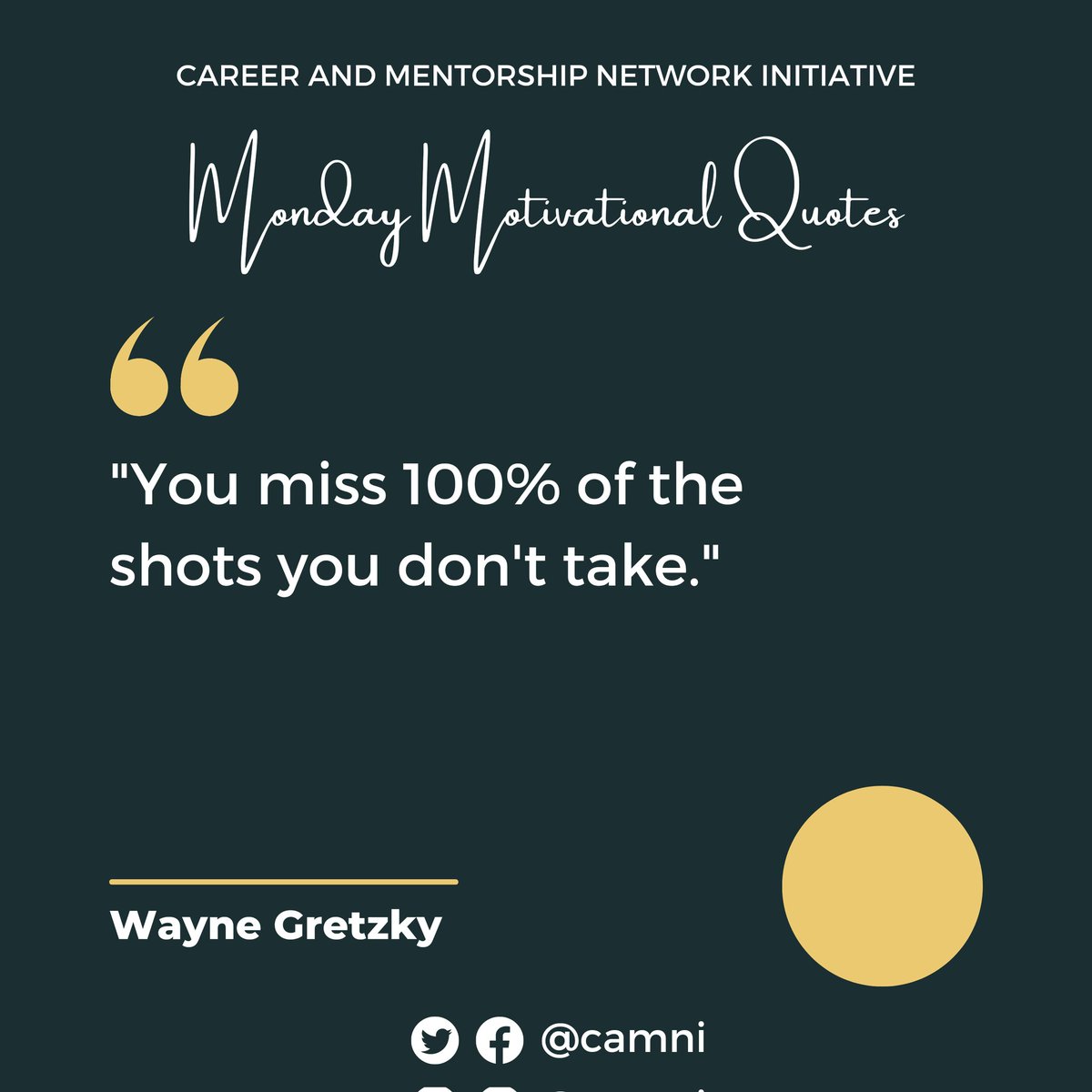 CAMNI2022's tweet photo. If you don't try, 

How will you fail, 

How will you succeed? 

Oh! I see you already accepted failure without taking any shot. 

That's not it, you said?

Then do IT today and prepare for the best.
#MondayThoughts  #Career  #Elections2023  #development https://t.co/wPrOYd806O