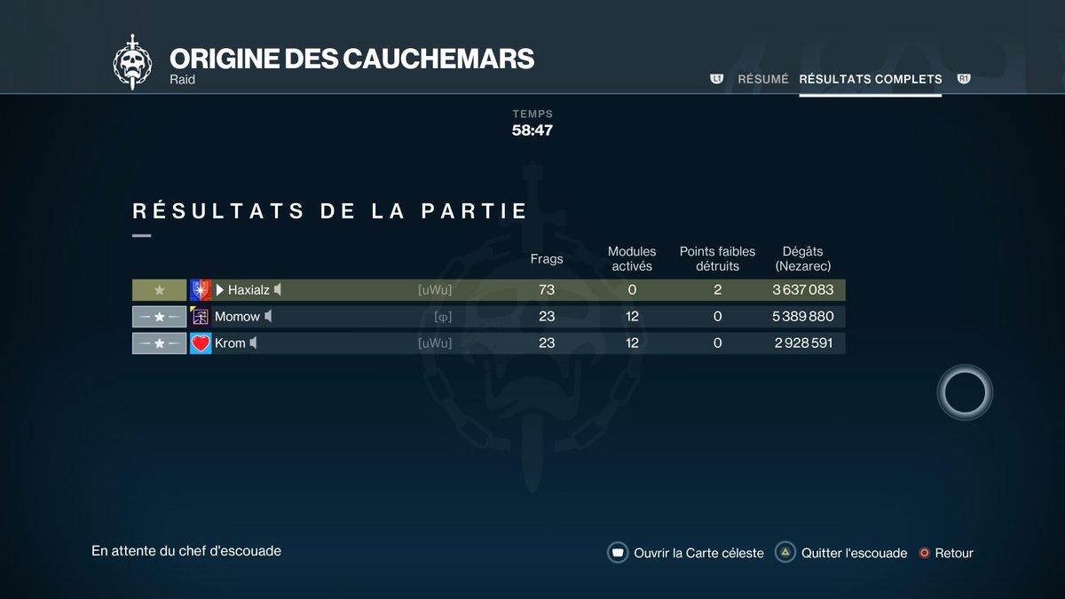 Il etait difficile ce raid