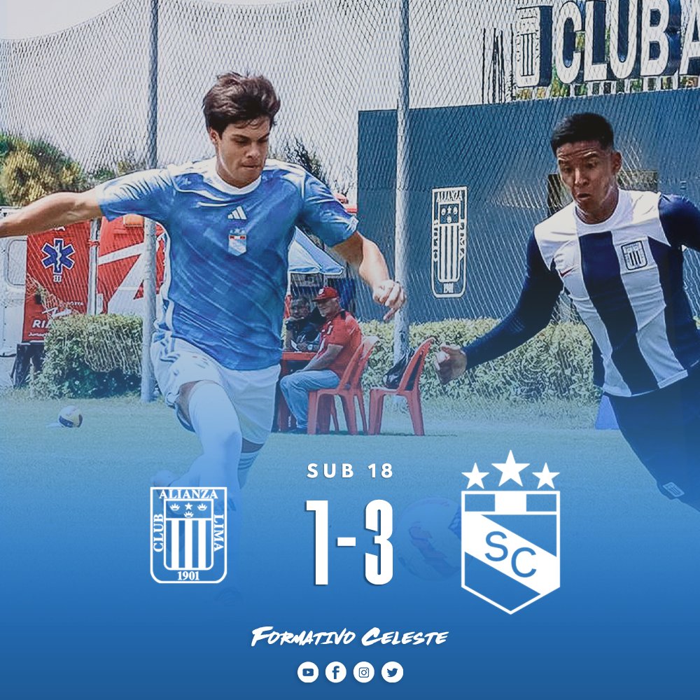 formativocelest's tweet photo. 🏆 𝐓𝐨𝐫𝐧𝐞𝐨 𝐄́𝐥𝐢𝐭𝐞 𝐅𝐞𝐝𝐞𝐫𝐚𝐜𝐢𝐨́𝐧 - 𝐂𝐨𝐩𝐚 𝐎𝐫𝐨

➡️ Nuestra Sub 18 dirigida por Iván Bulos nuevamente ganó por 3-1, esta vez al conjunto de Alianza Lima en el Complejo EGB.

¡𝗩𝗮𝗺𝗼𝘀 𝗖𝗲𝗹𝗲𝘀𝘁𝗲𝘀! 💪🏼
¡𝗙𝘂𝗲𝗿𝘇𝗮 𝗖𝗿𝗶𝘀𝘁𝗮𝗹! 💙 https://t.co/g0DnVejCxn