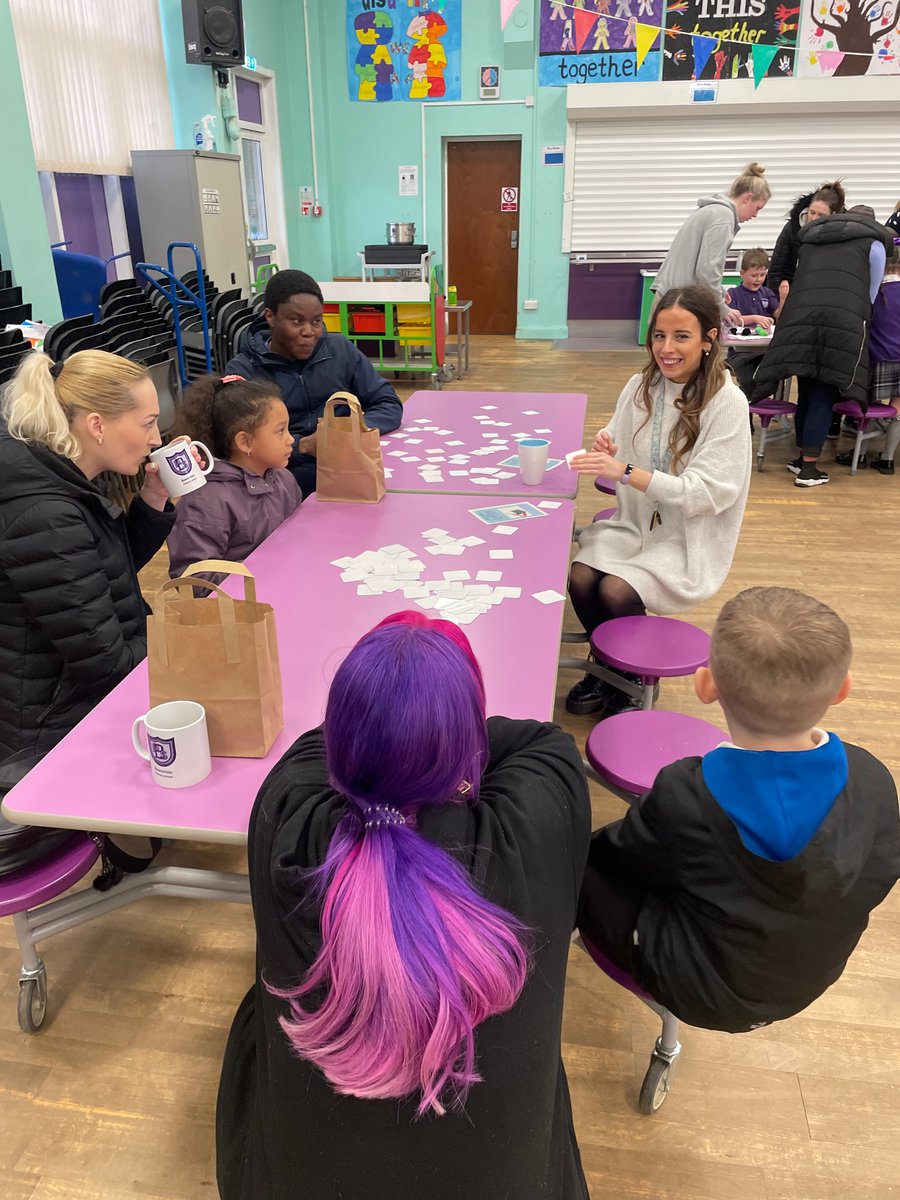 Family Learning -Vocabulary Learning (Workshop 1) 🗣

What a great night welcoming families to our workshop focussed on vocabulary learning and having fun with words 🥳

We hope you enjoy using your goodie bags at home ☺️ 
<a href="/Louise_slt/">Louise Illingworth</a>
 
(3)