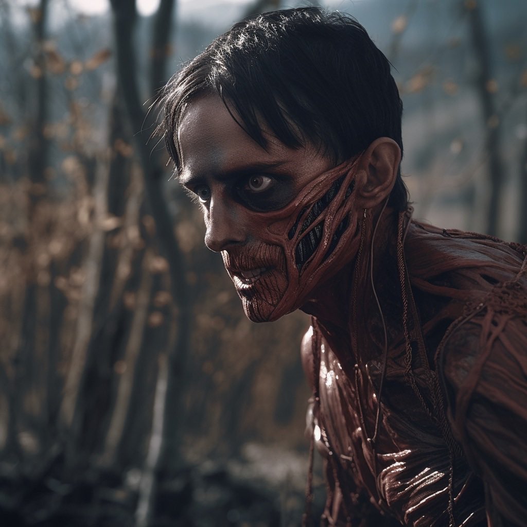 raptographer's tweet photo. Been experimenting with #Midjourney V5 since it’s release.. here’s how it did recreating a live-action adaption of one of my favorite anime’s, Attack On Titan. https://t.co/Yr9n52vmGH