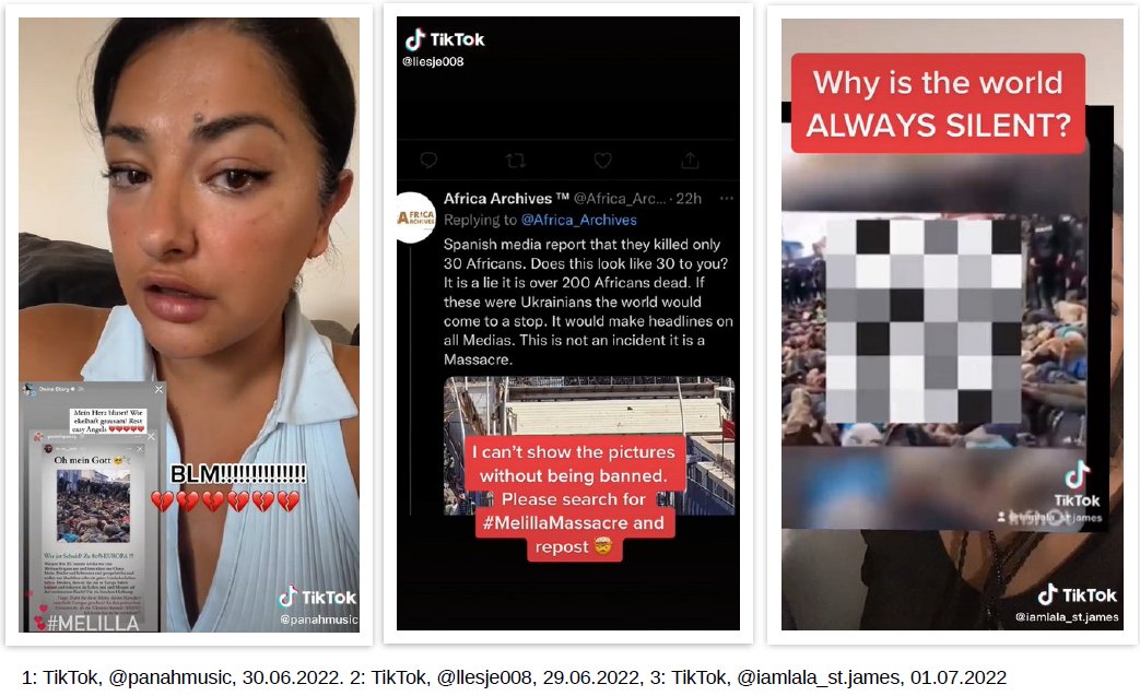 Tanja-Bianca Schmidt <a href="/tanbischmi/">Tanja-Bianca Schmidt</a> shared thoughts on the power of content warning and the ethical dilemma of sharing images which contain violence. As she showed, users respond to challenges with creativity. #bildprotesteMETHODS #bildprotesteHIGHLIGHTS @GSW_TUDresden <a href="/nfdi4culture/">@nfdi4culture@nfdi.social</a>