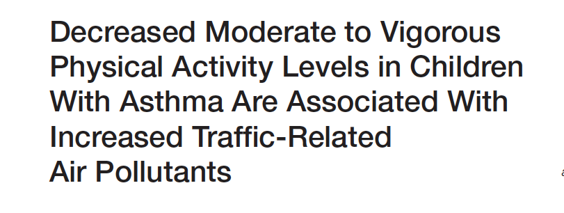 uthcchi's tweet image. Check out our new publication showing the impact of air pollution on physical activity and sedentary behavior in children: neha.org/decreased-phys… @nehaorg @matemedico @CARTEEH_UTC @UTHealthSPH @UTHealthHouston @ConscienHealth