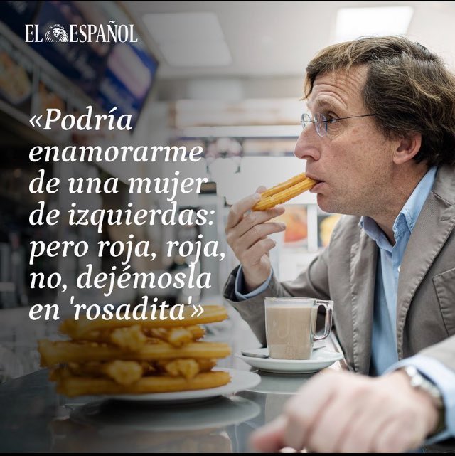 norcoreano's tweet photo. La entrevista de Almeida en El Español parece un Celebrities de Joaquín Reyes. https://t.co/BMp9UcOYyE