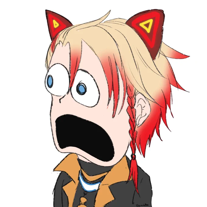 I just feel like this was Axel's expression the entire stream lmao #ArtXel 