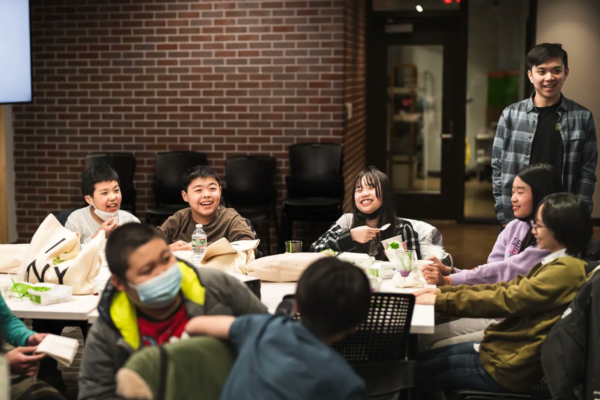 Our mentees got to visit @shakeshack offices and tour their innovation kitchen, the hub of all menu recipe development. They went behind-the-scenes and taste tested some new flavors 🍔🍟 Thank you Shake Shack for hosting this unique experience for our youth! Photos: Yuxi Liu