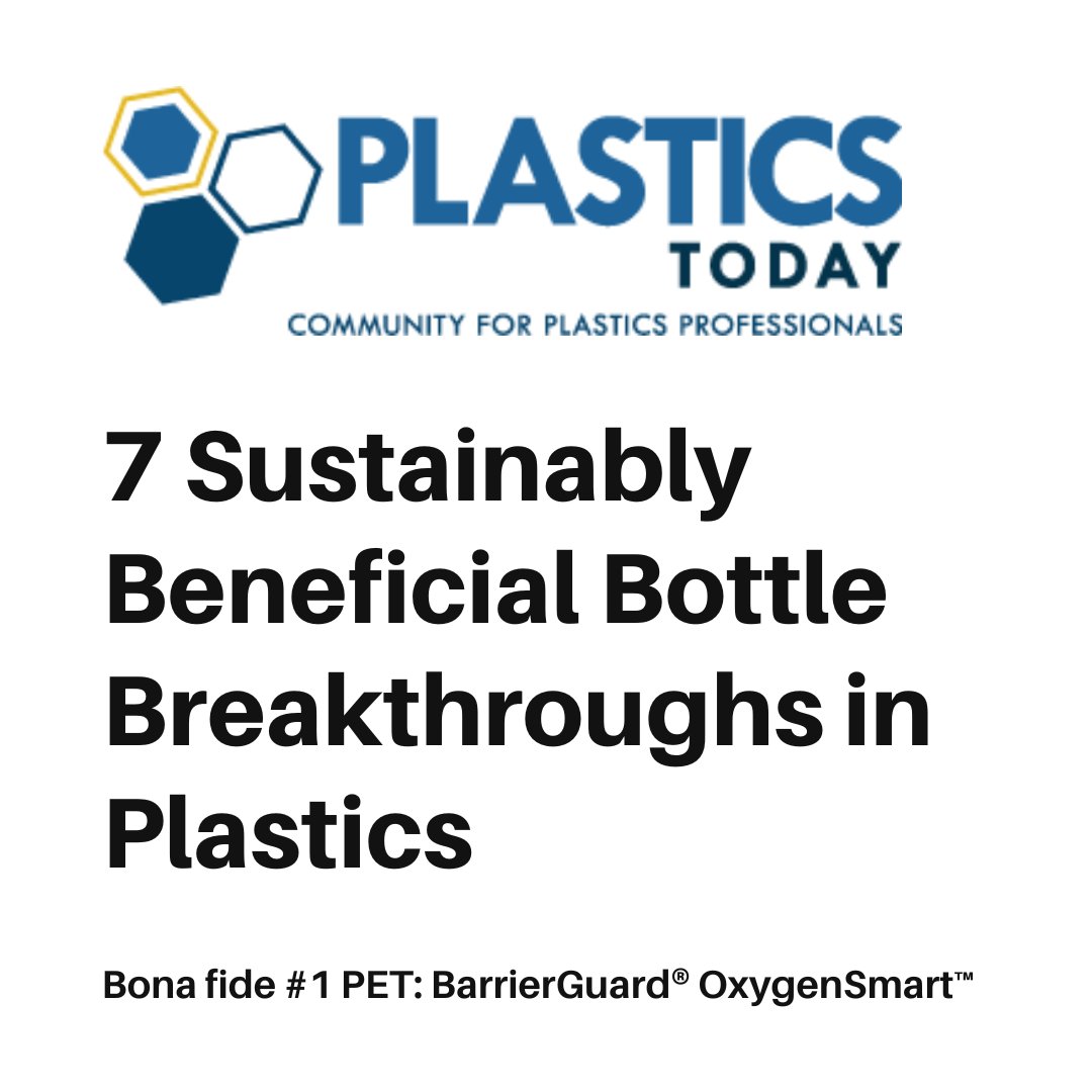 Last year, Ring's BarrierGuard® OxygenSmart™ technology received Critical Guidance Recognition, a first for materials of this type. The innovation also earned a mention from <a href="/plasticstoday/">PlasticsToday</a> in their top seven sustainably beneficial bottle breakthroughs: buff.ly/3JOthLt.
