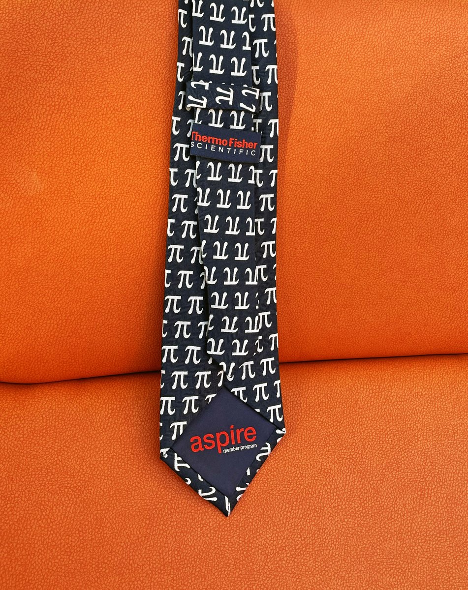 erin_rod_phd's tweet photo. 🥧👔I know π is irrational, but I love my π tie!👔🥧
Thank you ThermoFisher Aspire Program!
@ThermoFisher @AspireMembers
#AspireMemberProgram #IAspireTo #IAmAScientist https://t.co/dhELXtjq5X