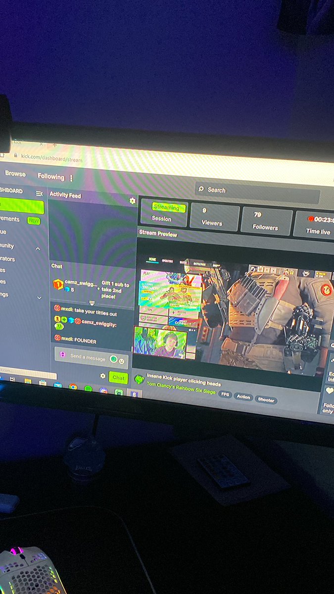 J_Umble's tweet photo. TUNE IN!! Come sub to your boy on kick! We are live playing Siege! https://t.co/uvUsVuDWZv 
@KickStreamers @kick https://t.co/aseXGvisXW