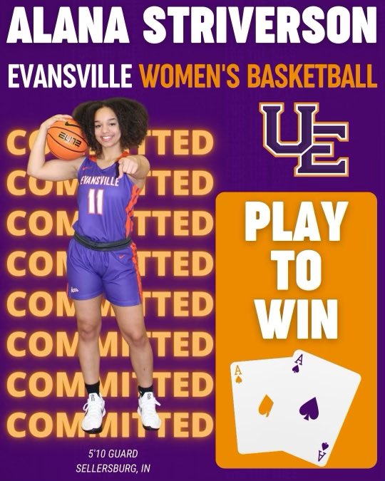 So excited to spend the next two years being an Ace with <a href="/UEAthletics_WBB/">Evansville Women's Basketball</a> 💜! You know what that means 👀 #DynamicDuo