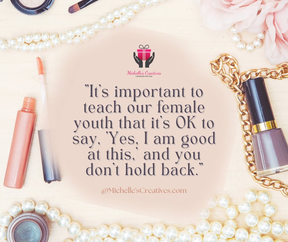 hellomichelles1's tweet photo. "It's important to teach our female youth that it's OK to say, 'Yes, I am good at this,' and you don't hold back.”
-Simone Biles
#michellescreatives #creatives #fashion #beauty #blessed #forher #present #gifts #collection #TGIF #fridayfeeling #skincare #selflove #ecofriendly https://t.co/zeZMUI6kvT