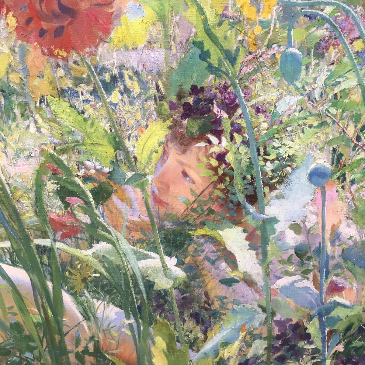 AcademiaAesthe1's tweet image. The Knight of the Flowers, 1894, by Georges Rochegrosse