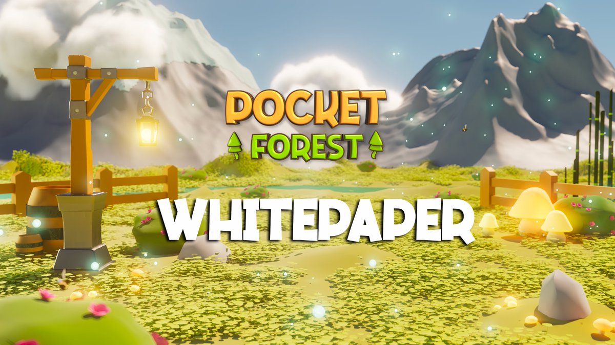 Let us introduce you Pocket Forest, the first Plant-to-Earn game on Android and iOS📱🎮

Please find the Whitepaper here :

pocket-forest.gitbook.io/pocket-forest-…

Are you READY ?👀🫡

🎁$50 GIVEAWAY🎁

➡️Follow US
➡️RT + LIKE 
➡️Comment #PocketForest 🌳

#P2EGames #Play2Earn #p2e #gaming