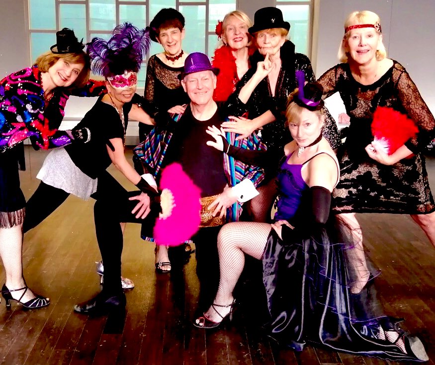 MaggyPigott's tweet photo. Getting our outfits, #choreography &amp; stage names finalised for the first ever #burlesque 💋number from @SageDanceCo1 - to be premiered at the #PoshClub in #Hackney
Will be awesome - just hope the audience agree! 

And we have a #tap piece too

#dance #nevertoolate #dancing 👠🪩 https://t.co/0ikoO97Wix