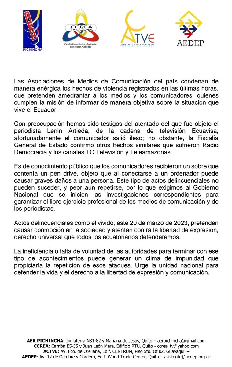 AerPichincha's tweet photo. https://t.co/TfhNtMTbVQ