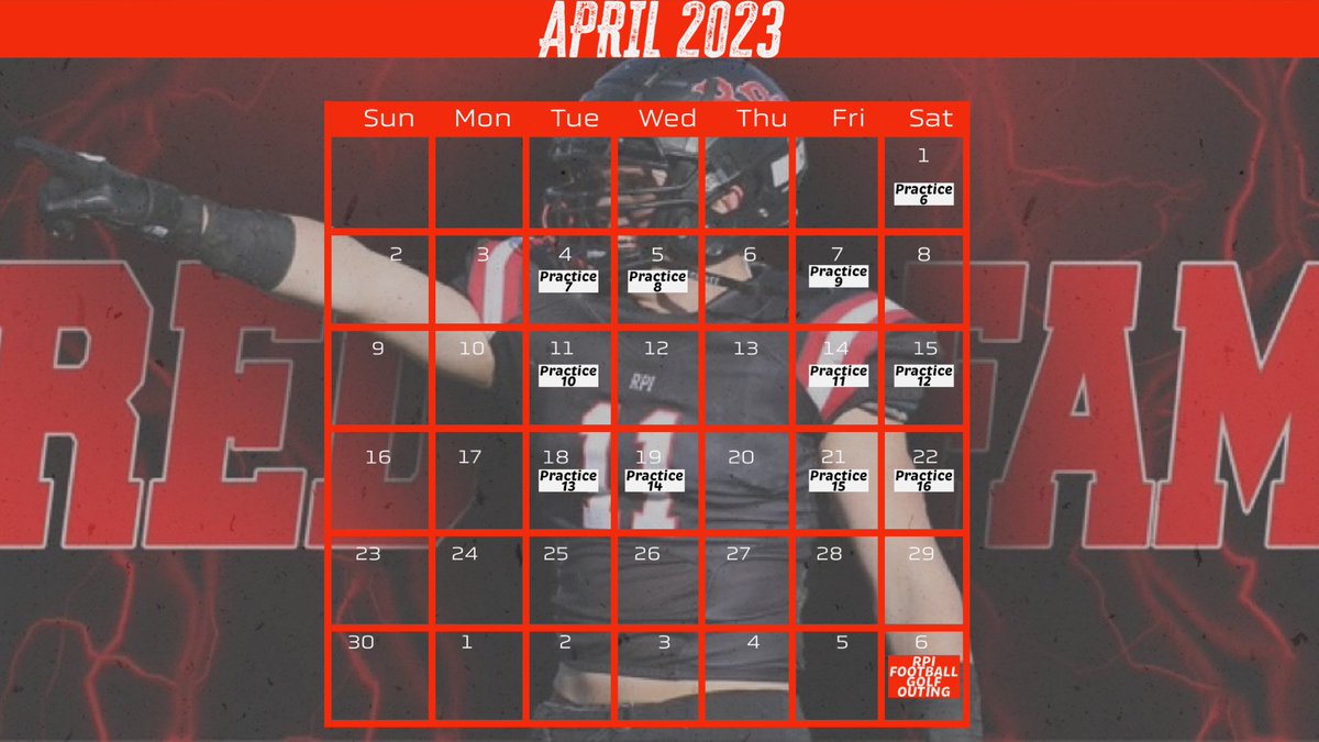 First day of Spring means Spring Ball is near‼️ 
Fired up for 16 days of WORK 😤💢 
#REDFAM