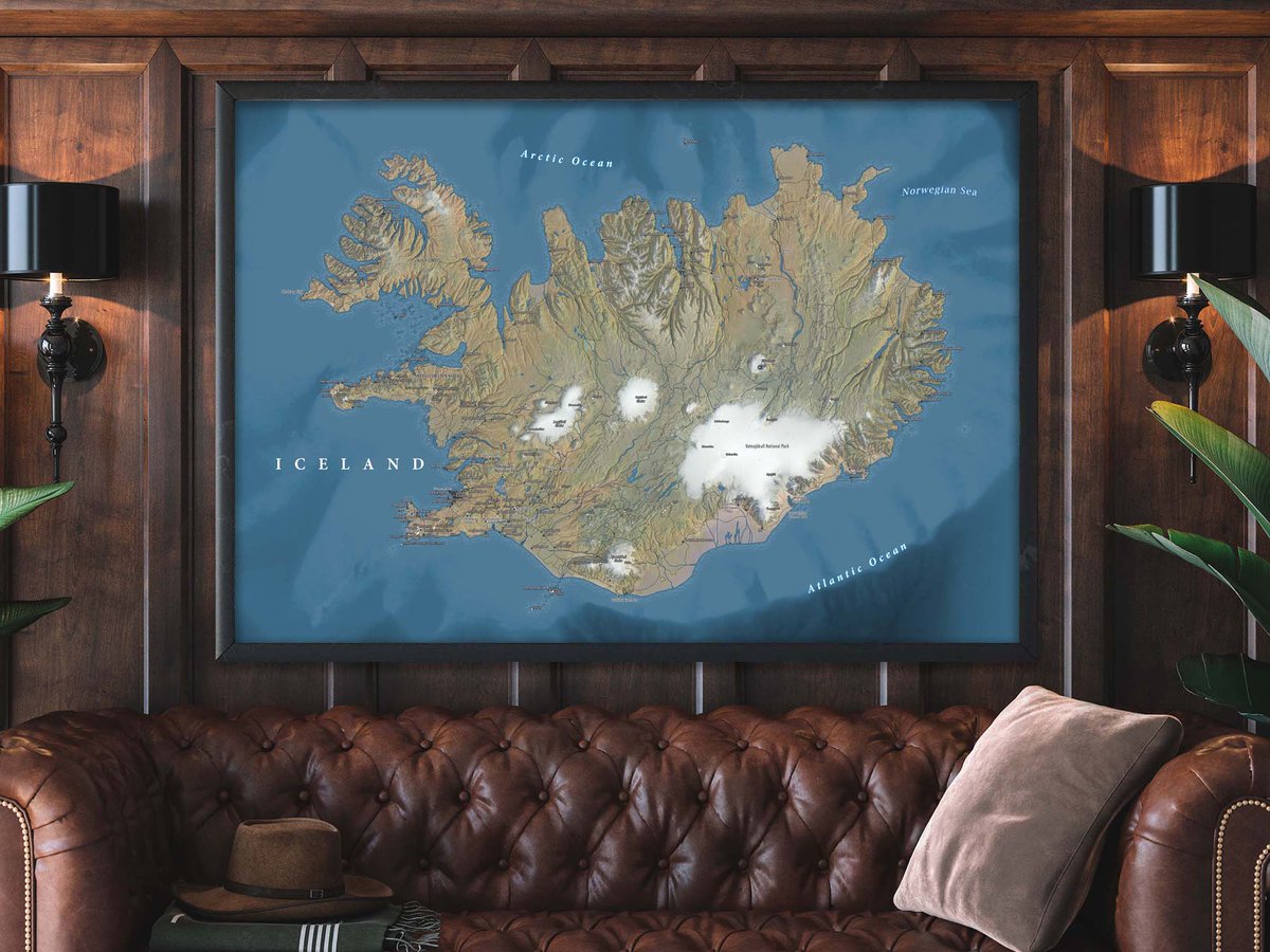 GeoJango_Maps's tweet photo. Introducing our new Map of #Iceland! Whether you're a travel enthusiast or simply love the beauty of cartography, our Iceland map will add a touch of wanderlust to any room. 🌍🗺️
#MapArt #TravelDecor #HomeDecor #topography #GIS #MapMonday #travel 

https://t.co/FnyD4Z7Xe0 https://t.co/UmXNshpiHr