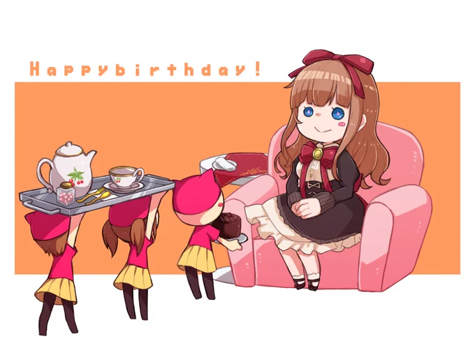 大変遅くなってしまいましたが、ちえりちゃん誕生日おめでとうございました!!#ちぇり絵#ちえりちゃんお誕生日会2023 
