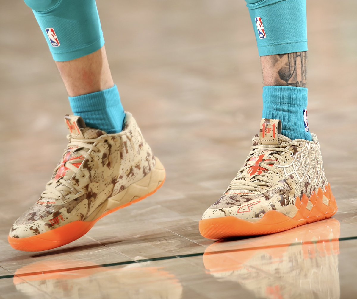 Puma is re-launching LaMelo Ball's 1st shoe in a “Digital Camo” PE