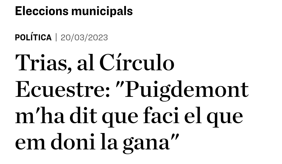 CintoEnfurismat's tweet photo. Argumentari del #NoChurrender en 3 paràgrafs d'un mateix article...
Pim, pam, pum !! https://t.co/o0PU4GDRaA