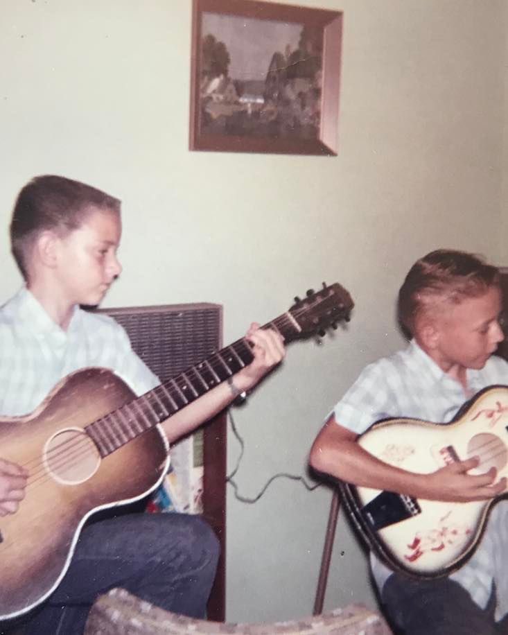 Happy 71st birthday to Jimmie Vaughan. From all of us little brothers! 
