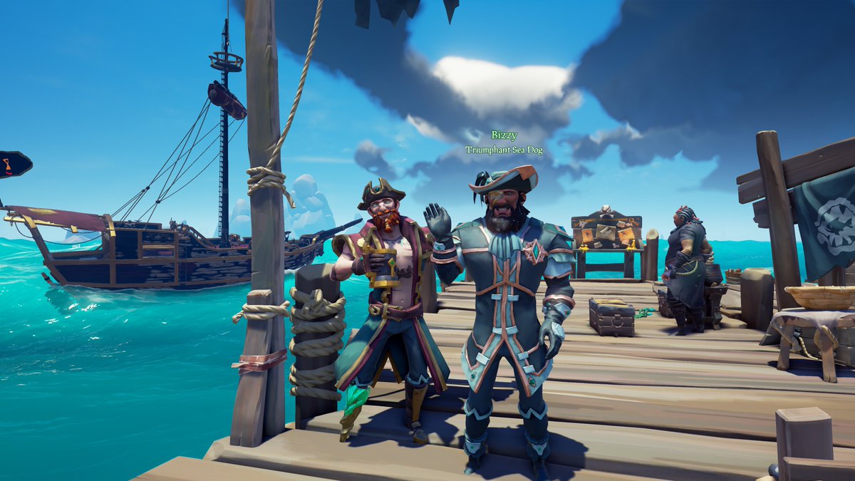 5 years, hard to believe it’s been that long. I owe my love for this game to my dad, who bought it for the both of us to play and I’m glad I did. I’ve made great memories and even greater friends through this game! Here’s to another 5! 
#SeaOfThieves <a href="/SeaOfThieves/">Sea of Thieves</a>