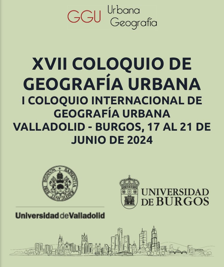 Grupo de Geografía Urbana (AGE) tweet media