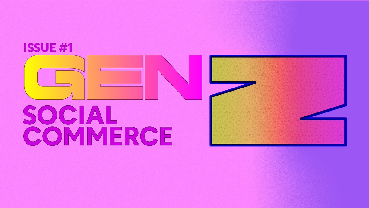 NEA's tweet photo. 🔥Issue #1  of our new #GenZ  series, Imagining Gen Z Social Commerce, explores the evolution of influence, marketplace connection, social personas and more…

👀 More from @annbordetsky, @itsdaniellelay, &amp; @worland_hunter here: 
https://t.co/TPLhopVz8j #genz #social #commerce https://t.co/oIMByxC4dI