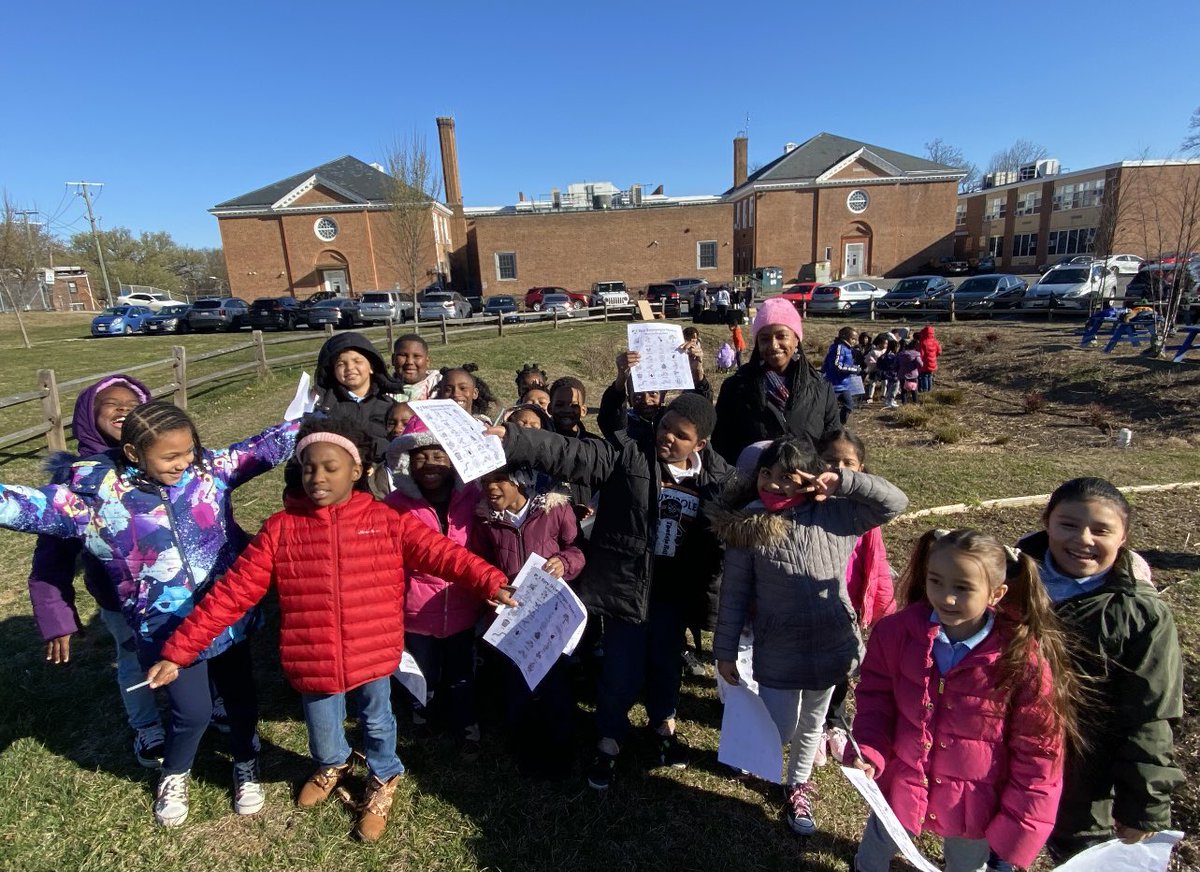 Spring has sprung at Bunker Hill! Check out our gardening event that took place today 🌸 #dcps #spring #gardeningwithkids