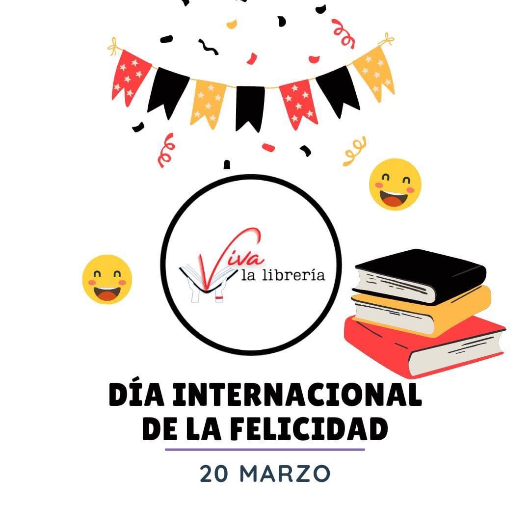 viva_libreria's tweet photo. Hoy es el día internacional de la felicidad 😃 ¿Qué libros te hacen sentir feliz? Cuéntanos en los comentarios 👇 https://t.co/5awCHGxEMs