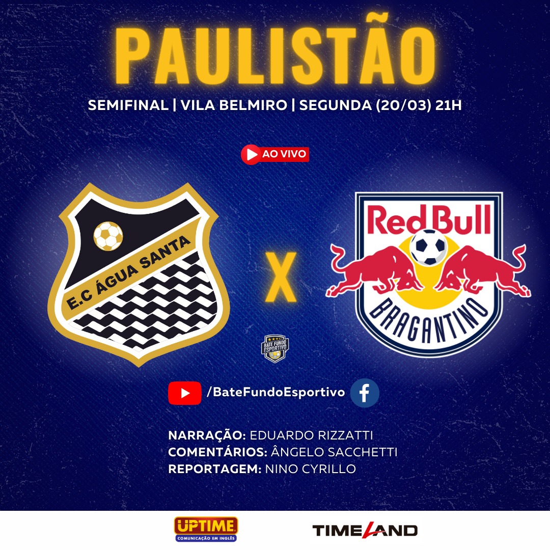 NASCENTE875's tweet photo. Daqui a pouco, pela @BFEsportivo , @ecaguasanta e @RedBullBraga decidem uma vaga à finalíssima do @Paulistao. @Rizzatti_Eduard na narração, @ninocyrillo nas reportagens e eu nos comentários.
Se liguem lá na melhor transmissão do rádio brasileiro.
Abraços! https://t.co/3m71mXbVbG
