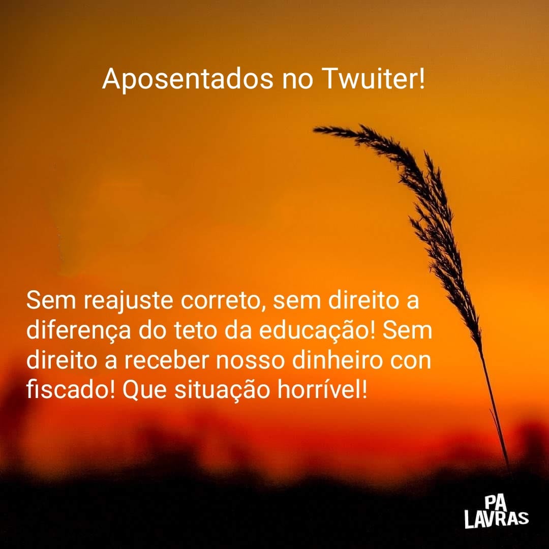 Mariade98543231's tweet photo. "Que a justiça tire os obstáculos e devolva a dignidade dos aposentados! Aposentados GovSP SOS IAMSPE  @STF_oficial @gilmarmendes @LRobertoBarroso @alexandre @nunesmarquesK @MinAMendonca @alexandre #ApoiemAposentados https://t.co/x0L9WtAF6k