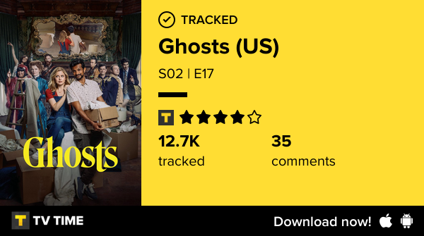deryosch's tweet photo. I've just watched episode S02 | E17 of Ghosts (US)! https://t.co/w0G6yGuzSg #tvtime https://t.co/oK3klGC7rV