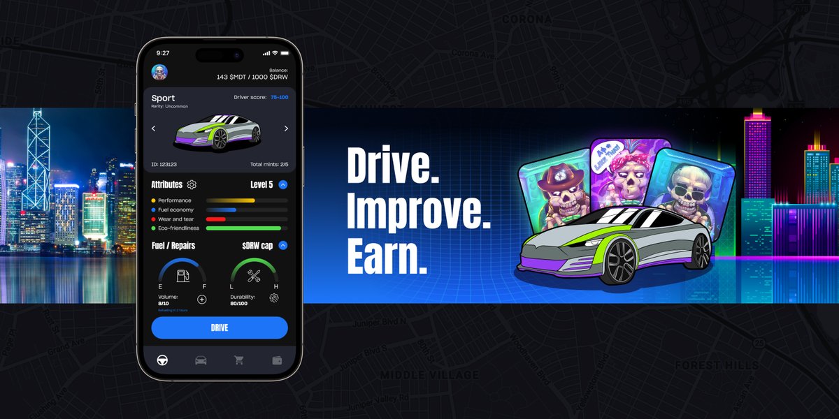 Panos_Chans's tweet photo. @HelloMoon_io I want you to focus on @metadriveapp. In their conflict, there are constantly a lot of interesting things happening. Also, they will shortly release its own Drive-to-Earn app.
https://t.co/joMnQ0oHnO
https://t.co/cd9E1vveP7 https://t.co/zwPvonk3MK
