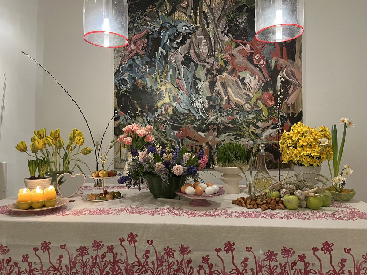 Happy Persian New Year &amp; Spring Equinox. 
“Dance, when you're broken open. Dance, if you've torn the bandage off. Dance in the middle of the fighting. Dance in your blood. Dance when you're perfectly free.”