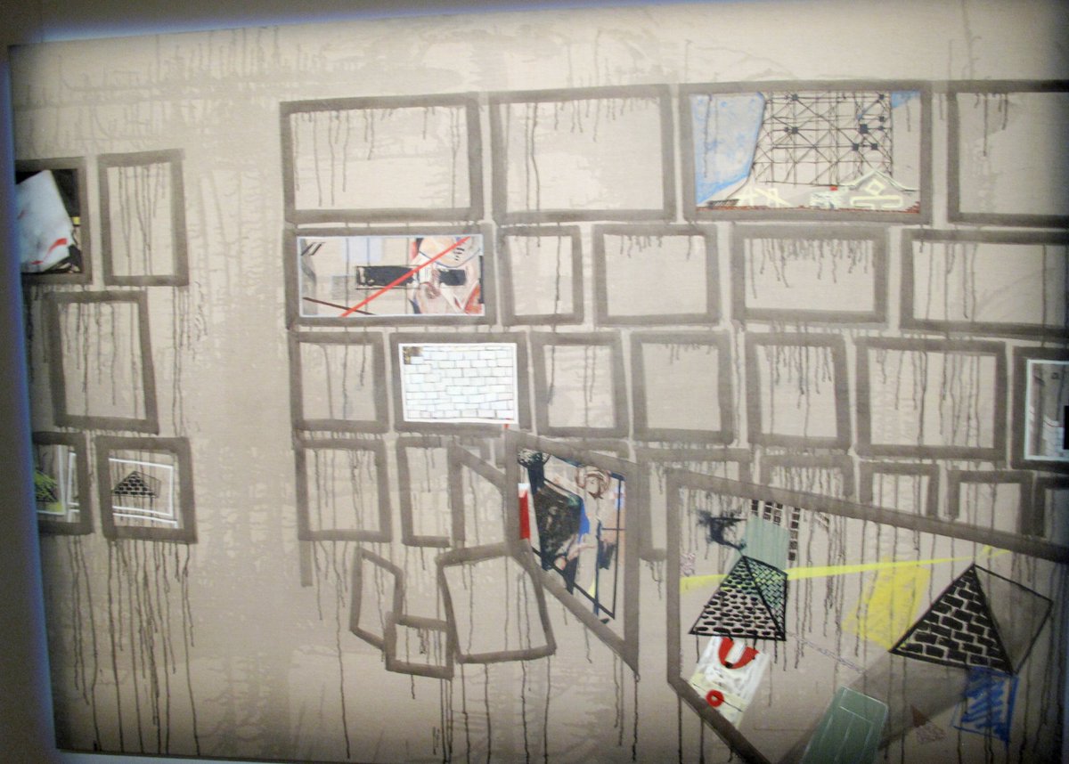 stephenmahoneym's tweet photo. My picture 2012 'Untitled artwork ink, oil paint and gesso on linen by Belgium artist Caragh Thuring who lives and works in London This female's work was exhibited at group selling exhibition 'Women Artists' at @Sothebys @BondStShopper London
#belgiumartist #caraghthuring #art https://t.co/cgAwgSfdyT